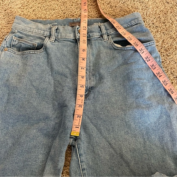 DL1961 Hepburn High Rise Vintage Wide Leg Jeans Reef Light Wash Size 30 - Picture 11 of 12